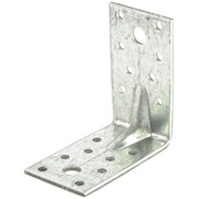 Крепежный уголок усиленный 2.5 мм, KUU 70 x 70 x 40 мм Сибртех 17734