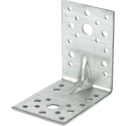 Крепежный уголок усиленный 2.5 мм, KUU 90 x 90 x 65 мм Сибртех 17736