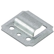 Кляймер №3.5 оцинкованный с гвоздями, 100 шт Сибртех 17742