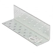 Крепежный уголок равносторонний  2 мм,   KUR 40 x 40 x 140 мм Сибртех 17751