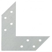 Угловой соединитель 2 мм, US 120 x 120 x 35 мм Сибртех 17753