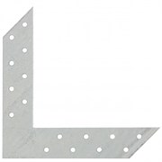 Угловой соединитель 2 мм, US 175 x 175 x 35 мм Сибртех 17755