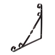 Кронштейн декоративный, 250 х 250 мм, коричневый Сибртех 17760