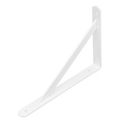 Кронштейн усиленный, 300 х 200 х 30 х 4 мм, белый Сибртех 17785