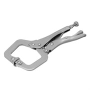 Зажим ручной, увеличенный захват, подвижные губки, 170 мм Сибртех 14891