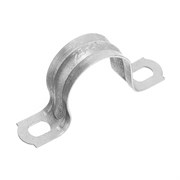 Скоба металлическая двухлапковая, 25 мм, 100 шт Сибртех 17856