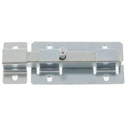 Задвижка дверная ЗД-06, цинк, (Металлист) 17879