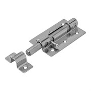 Задвижка дверная ЗД-08, цинк, (Металлист) 17880