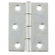 Петля карточная, 50 х 40 мм, цинк, 4 шт, (Металлист) 17895