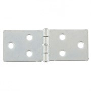 Петля карточная, 110 х 40 мм, цинк, 4 шт, (Металлист) 17896