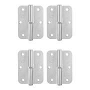 Петля накладная ПН1-85 левая, цинк, 4 шт, (Металлист) 17898