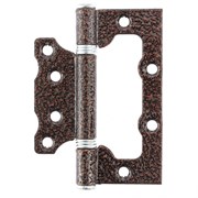 Петля накладная ПНУ-100, антик медь, 4 шт, (Металлист) 17909