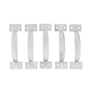 Ручка-скоба РС-90 цельнотянутая, цинк, 5 шт, (Металлист) 17919