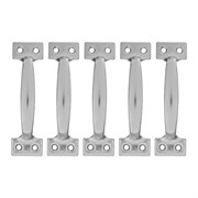 Ручка-скоба РС-120 цельнотянутая, цинк, 5 шт, (Металлист) 17920