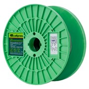 Трос металлополимерный прозрачный ПР-2.0, толщина 2.0 мм, катушка 200 метров Сибртех 17946