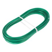 Трос металлополимерный зеленый ПР-2.0, толщина 2.0 мм, моток 20 метров Сибртех 17961