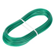 Трос металлополимерный зеленый ПР-2.5, толщина 2.5 мм, моток 20 метров Сибртех 17962