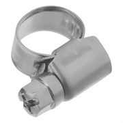 Хомуты нержавеющая сталь, Стандартное болтовое крепление 8-12 мм, 100 штук в упаковке, ширина 9 мм Сибртех 17993