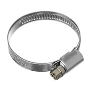 Хомуты металлические, Стандартное болтовое крепление 32-50 мм, 2 шт, ширина 9 мм Сибртех 18014