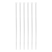 Хомуты, 200 x 3.6 мм, пластиковые, белые, 100 шт Сибртех 18038