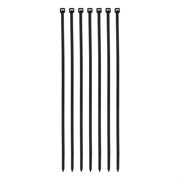 Хомуты, 200 x 3.6 мм, пластиковые, черные, 100 шт Сибртех 18039