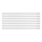 Хомуты, 350 x 4.8 мм, пластиковые, белые, 50 шт Сибртех 18060