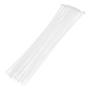 Хомуты, 500 x 4.8 мм, пластиковые, белые, 50 шт Сибртех 18062