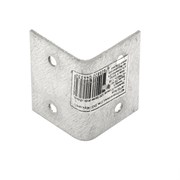 Уголок мебельный, 2 мм, 30 х 30 х 40 мм, цинк Сибртех 18110