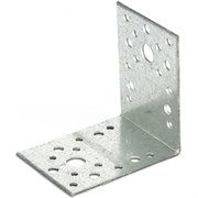 Крепежный уголок 2.5 мм, КU 90 x 90 x 65 мм Сибртех 18115