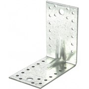 Крепежный уголок усиленный 2.5 мм, KUU 105 x 105 x 65 мм Сибртех 18118