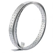 Лента перфорированная монтажная, 1.5 мм, LM 4см х 10 м, отвер. 4.5-5 мм, цинк Сибртех 18122