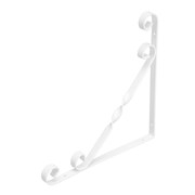 Кронштейн декоративный, 250 х 250 мм, белый Сибртех 18134