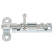 Задвижка накладная ЗТ-1 (Ц.Д.) цинк, 5 шт, (Металлист) 18166