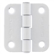 Петля накладная ПН5-40, белая, 4 шт, (Металлист) 18179