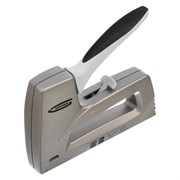 Степлер мебельный (Aluminium 140) алюминиевый корпус, регулятор удара, тип скобы 140, 300, 6-14 мм Gross 18193