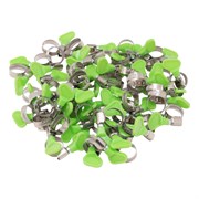 Хомуты металлические элемент крепления с формой ключа 12-20 мм, 100 штук в упаковке Сибртех 18200