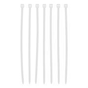 Хомуты, 100 x 2.5 мм, пластиковые, белые, 100 шт Сибртех 18253