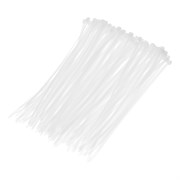Хомуты, 250 x 4.8 мм, пластиковые, белые, 100 шт Сибртех 18259