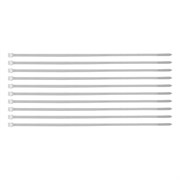 Хомуты, 300 x 4.8 мм, пластиковые, белые, 100 шт Сибртех 18260