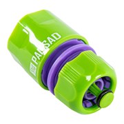 Соединитель пластмассовый, быстросъемный для шланга 1/2, аквастоп Palisad 18291