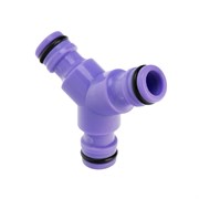 Тройник для разветвления или соединения, штуцерный, пластмассовый Palisad 18296