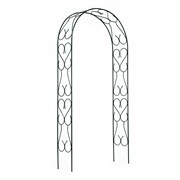 Арка садовая разборная «Узорная широкая» 2.5 х 0.38 х 1.2 м 18314