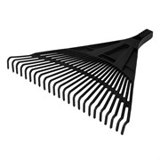 Грабли веерные пластиковые, 600 мм, 24 плоских зуба, без черенка, Сибртех 18386