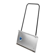 Движок для уборки снега, стальной, оцинкованный, 750 х 410 х 1100 мм, стальная рукоятка, Сибртех 18418