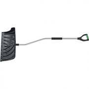 Лопата - движок для уборки снега пластиковая, 615 х 290 х 1520 мм, стальной черенок, Palisad 18420