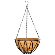 Подвесное кашпо, D 26 см, высота с цепью и крюком 53.5 см Palisad 18487