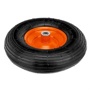 Колесо пневматическое, 4.00-6, D 325 мм, внутренний подшипник D 16 мм, длина оси 100 мм Palisad 18498