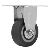 Колесо неповоротное D 50 мм, крепление  платформенное Сибртех 18515