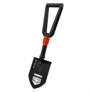 Лопата походная, 150х205х253 - 590 мм, пластик. рукоятка, складная в чехле, Stels 18627