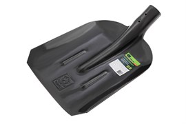 Лопата совковая, 235х285 мм, ребра жесткости, без черенка, Сибртех 18631